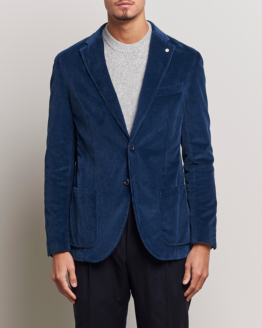 Hombres | Blazers | L.B.M. 1911 | Jack Corduroy Blazer Navy