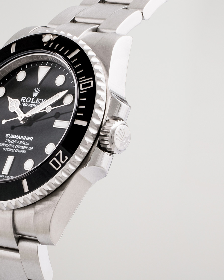 Hombres | Rolex Pre-Owned Submariner 114060 Oyster Perpetual Steel Black | Rolex Pre-Owned | Submariner 114060 Oyster Perpetual Steel Black