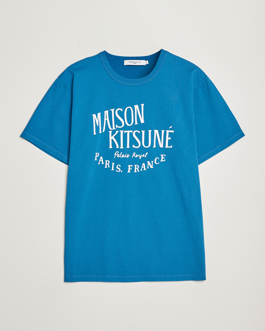 Hombres | Camisetas | Maison Kitsuné | Palais Royal Classic T-Shirt Sapphire Blue