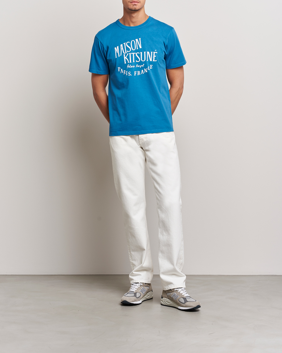 Hombres | Camisetas | Maison Kitsuné | Palais Royal Classic T-Shirt Sapphire Blue