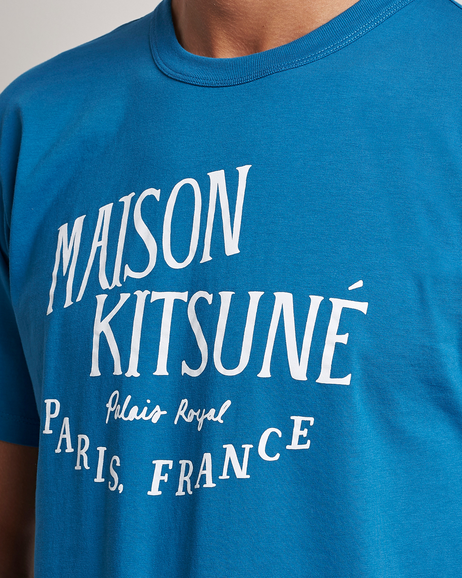Hombres | Camisetas | Maison Kitsuné | Palais Royal Classic T-Shirt Sapphire Blue