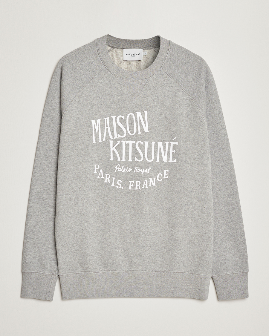 Hombres | Jerséis y prendas de punto | Maison Kitsuné | Palais Royal Classic Sweatshirt Grey Melange
