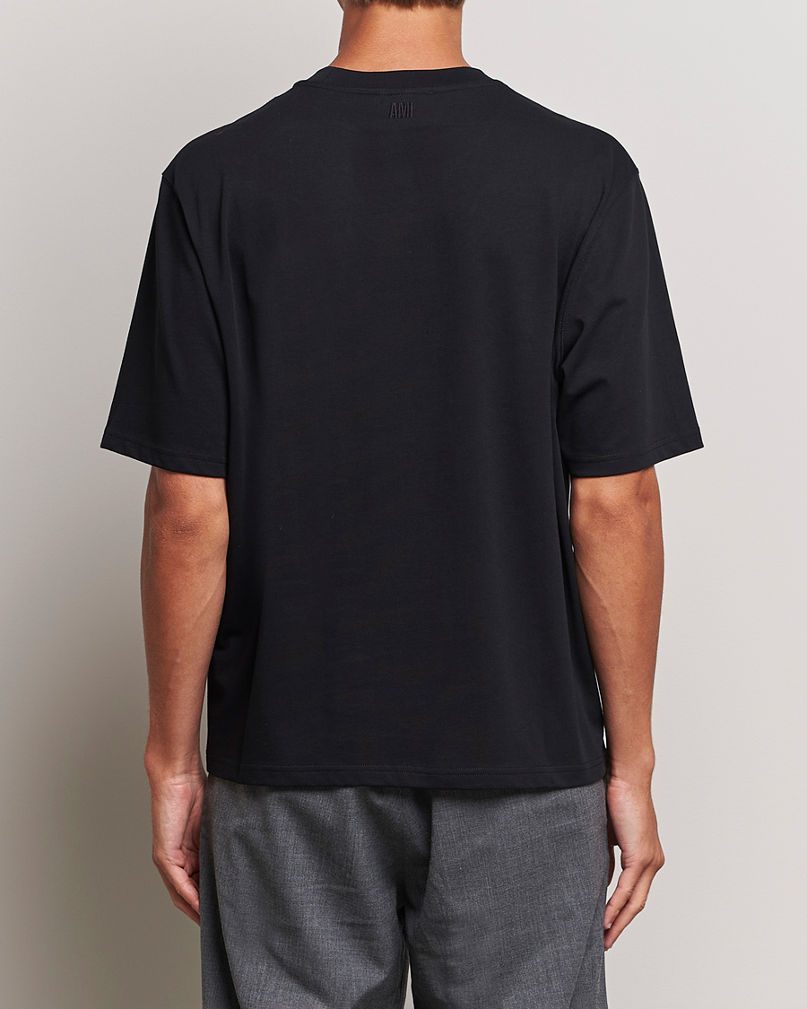 Hombres | Camisetas | AMI | Heart Logo T-Shirt Black