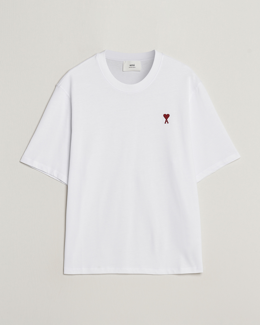 Hombres | Camisetas | AMI | Heart Logo T-Shirt White