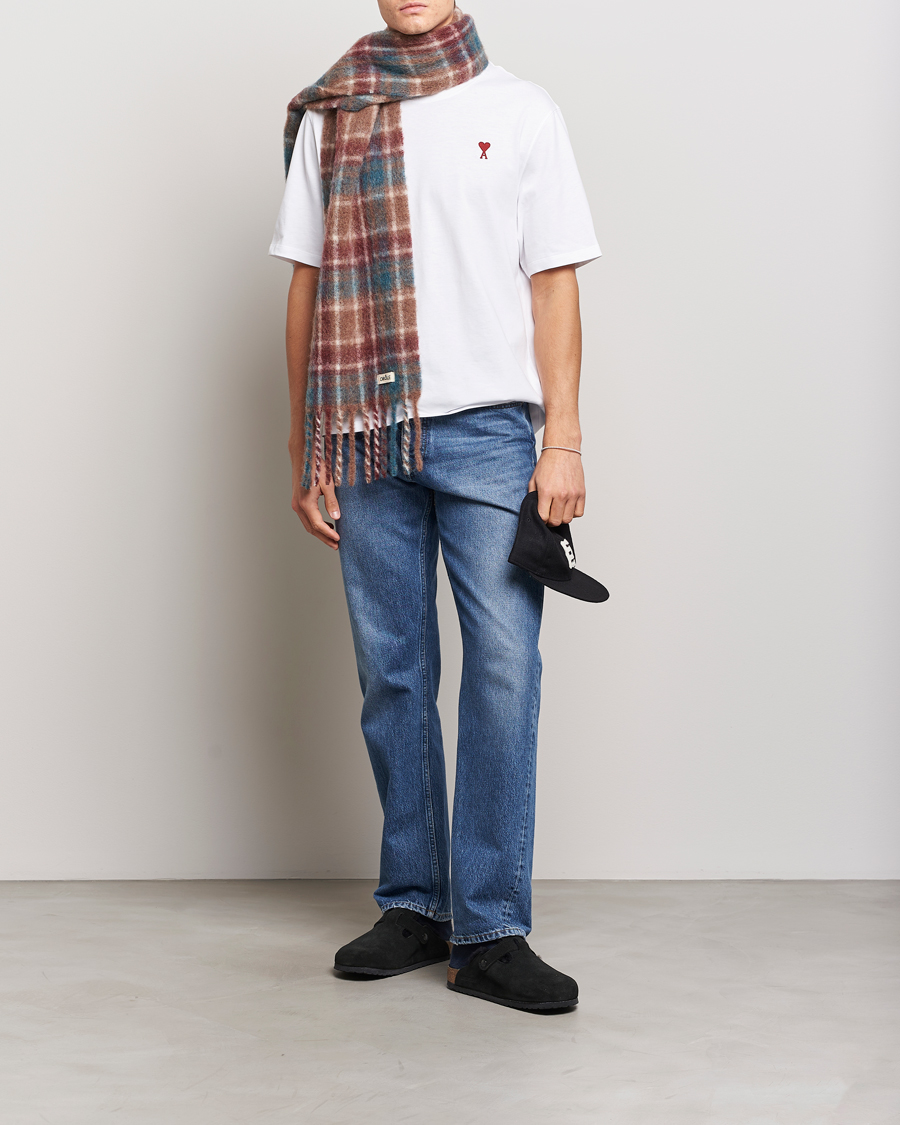 Hombres | Camisetas | AMI | Heart Logo T-Shirt White