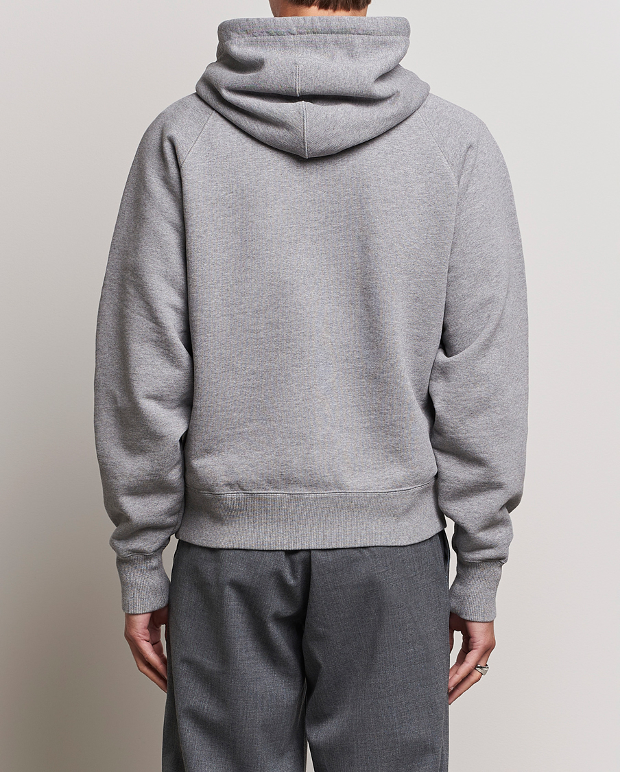 Hombres | Jerséis y prendas de punto | AMI | Heart Logo Hoodie Heather Grey