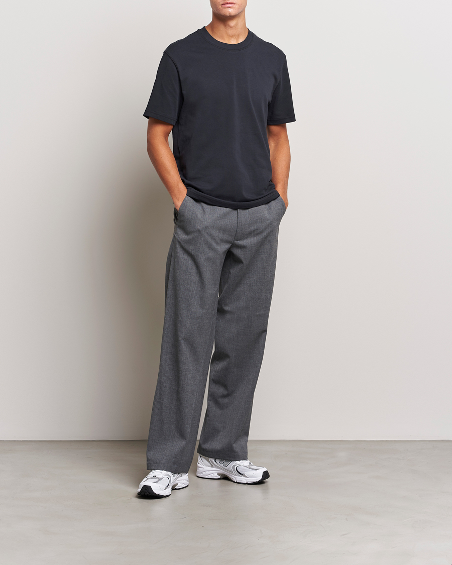 Hombres | Camisetas | AMI | Fade Out Crew Neck T-Shirt Black