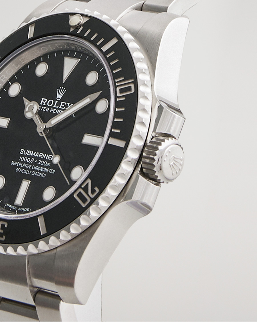 Hombres | Rolex Pre-Owned Submariner 114060 Oyster Perpetual Steel Black | Rolex Pre-Owned | Submariner 114060 Oyster Perpetual Steel Black