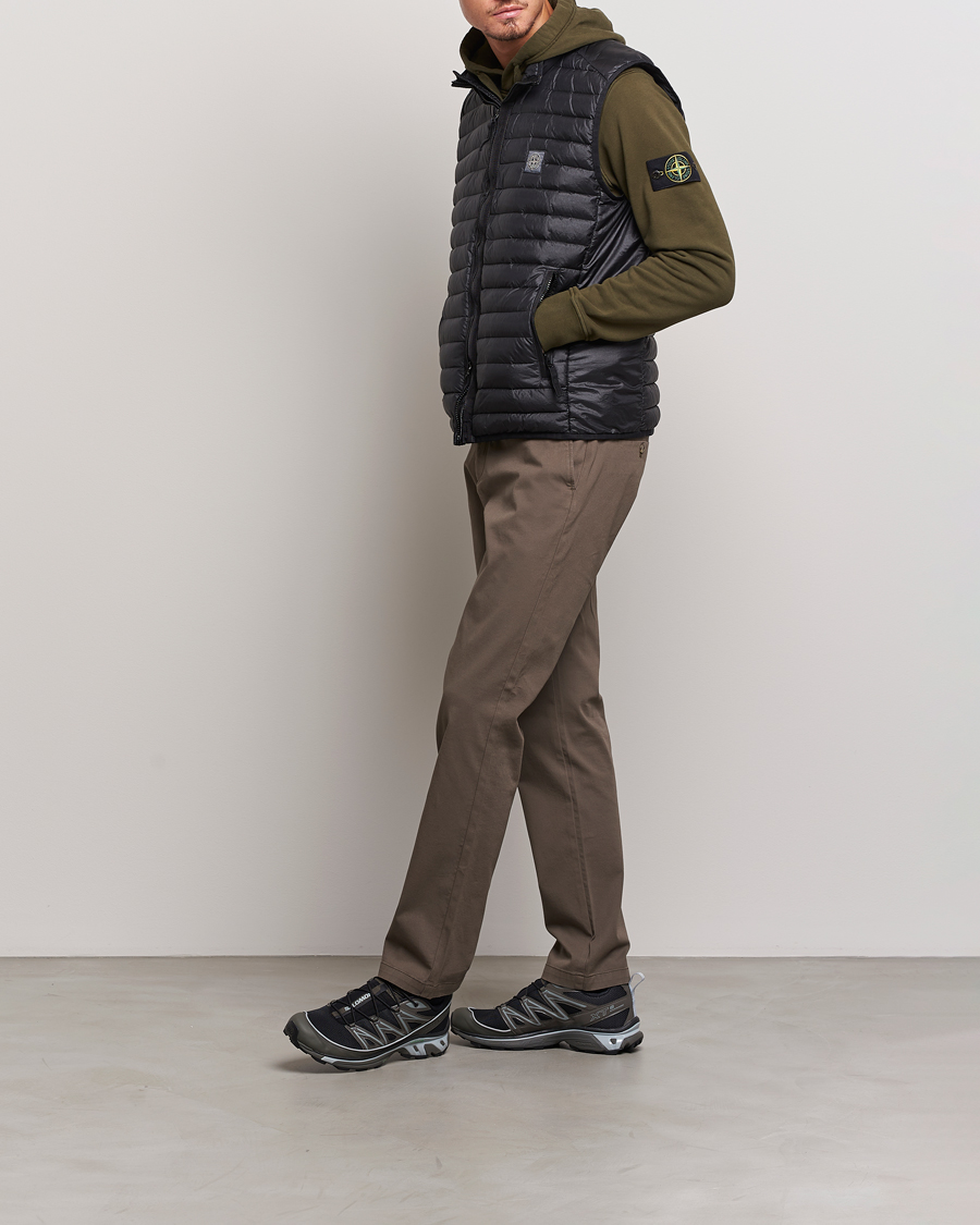 Hombres | Abrigos y chaquetas | Stone Island | Recycled Nylon Down-TC Vest Black