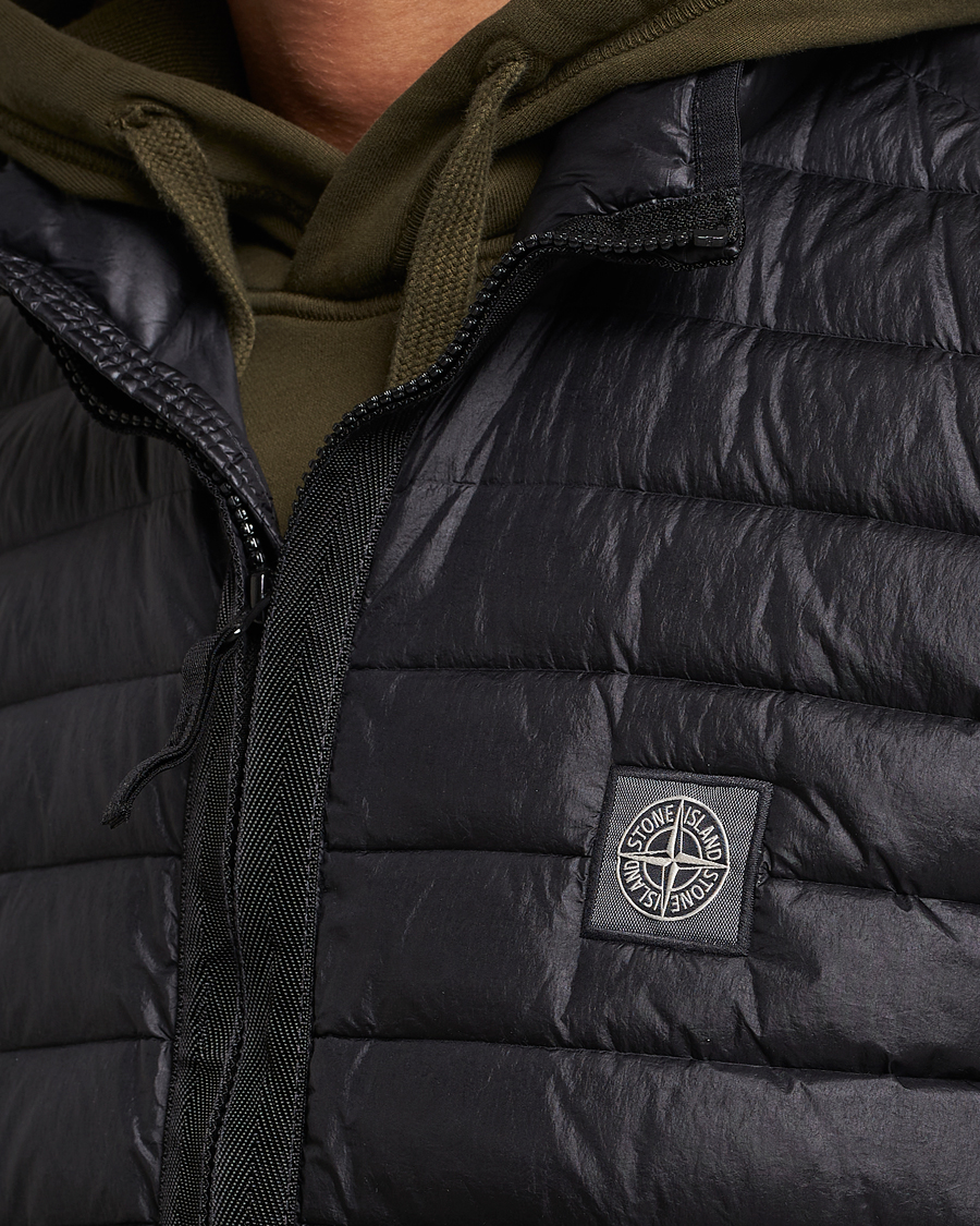 Hombres | Abrigos y chaquetas | Stone Island | Recycled Nylon Down-TC Vest Black