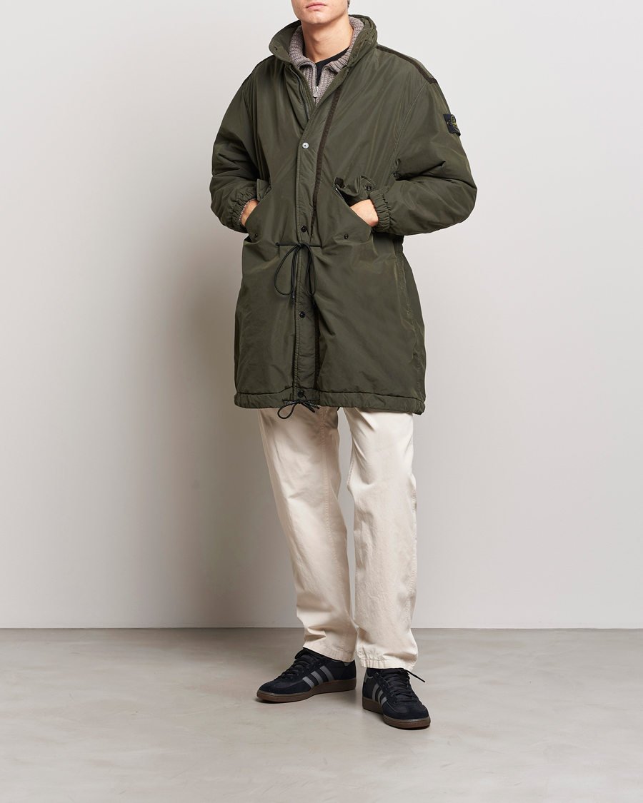 Hombres | Abrigos y chaquetas | Stone Island | David Light-TC Jacket Olive