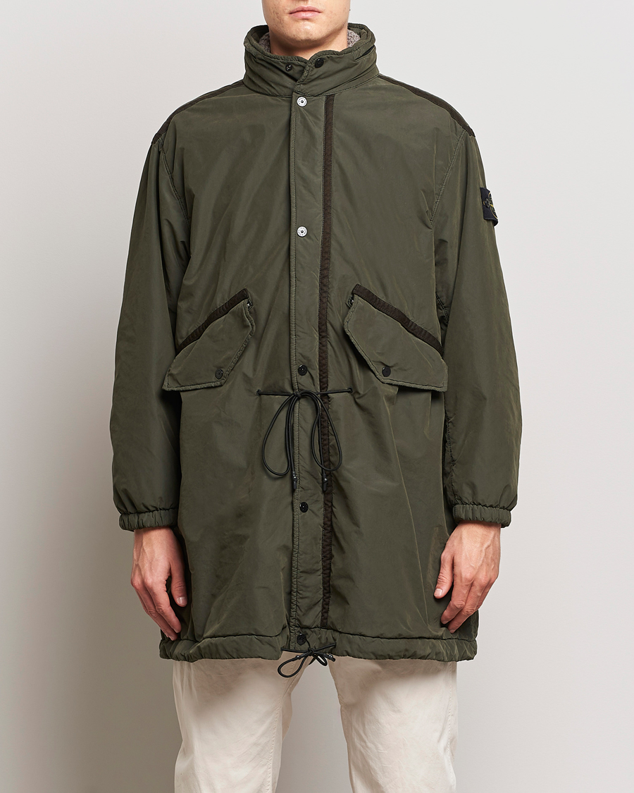 Hombres | Abrigos y chaquetas | Stone Island | David Light-TC Jacket Olive