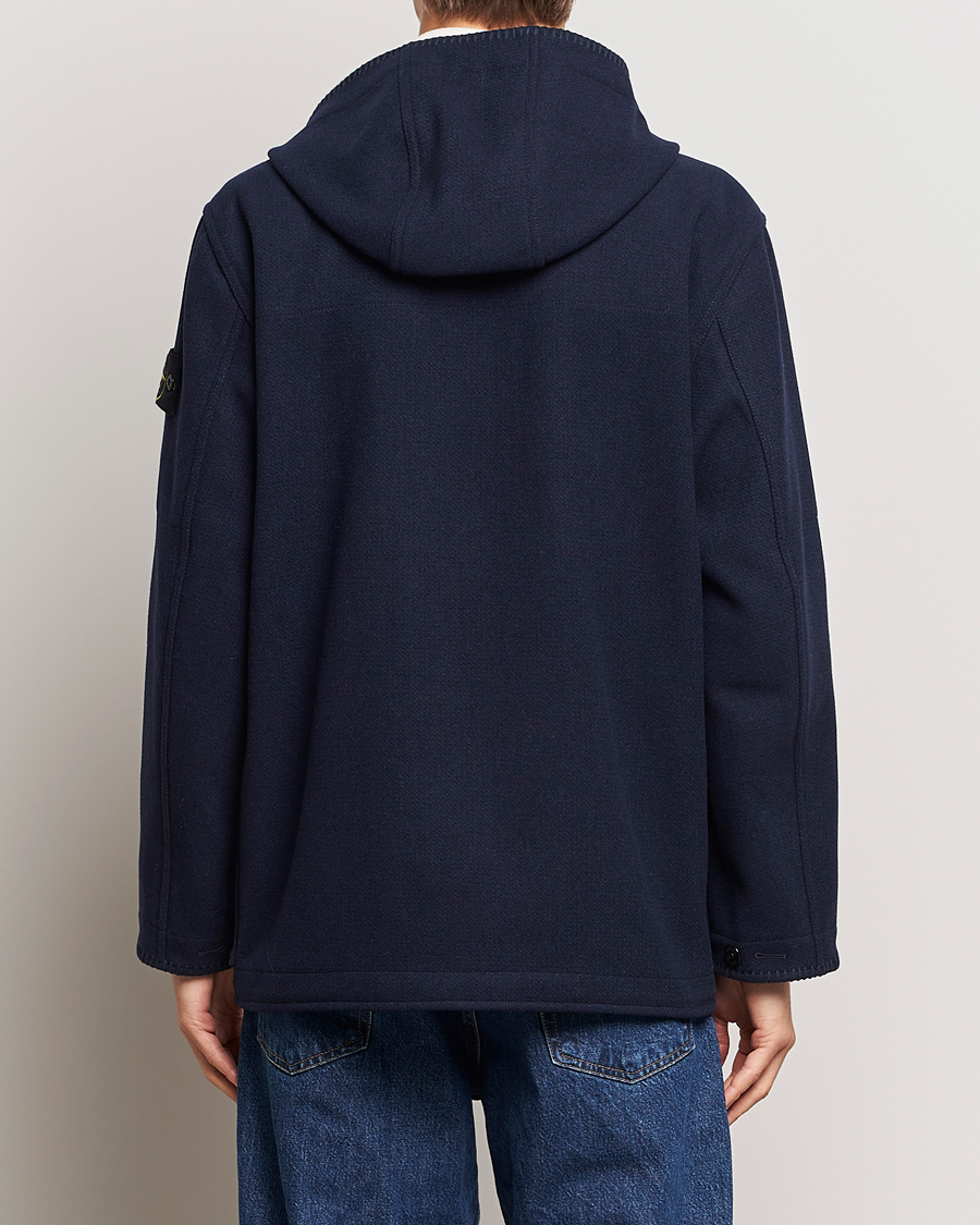 Hombres | Abrigos y chaquetas | Stone Island | Panno Speciale Dufflejacket Blue Marine