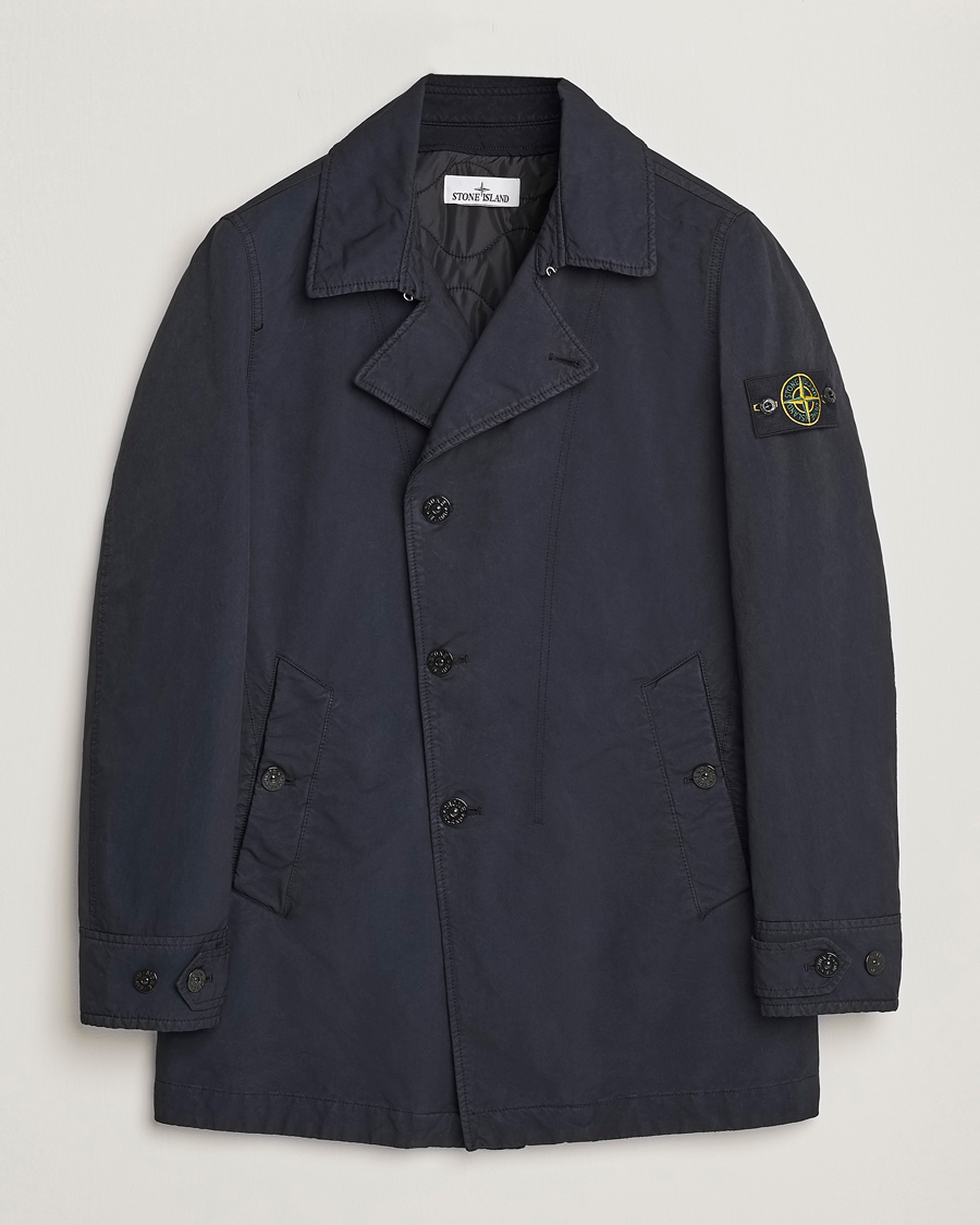 Hombres | Abrigos y chaquetas | Stone Island | David-TC Coat Navy Blue