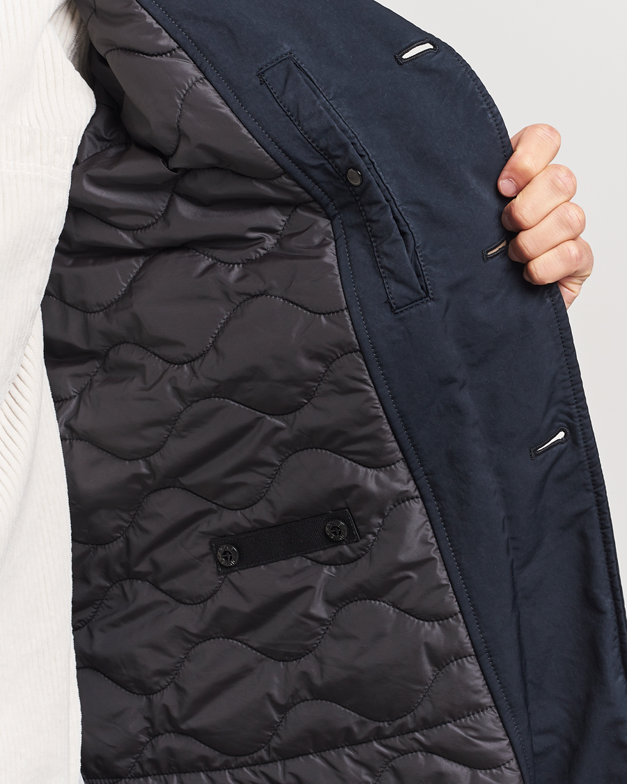 Hombres | Abrigos y chaquetas | Stone Island | David-TC Coat Navy Blue