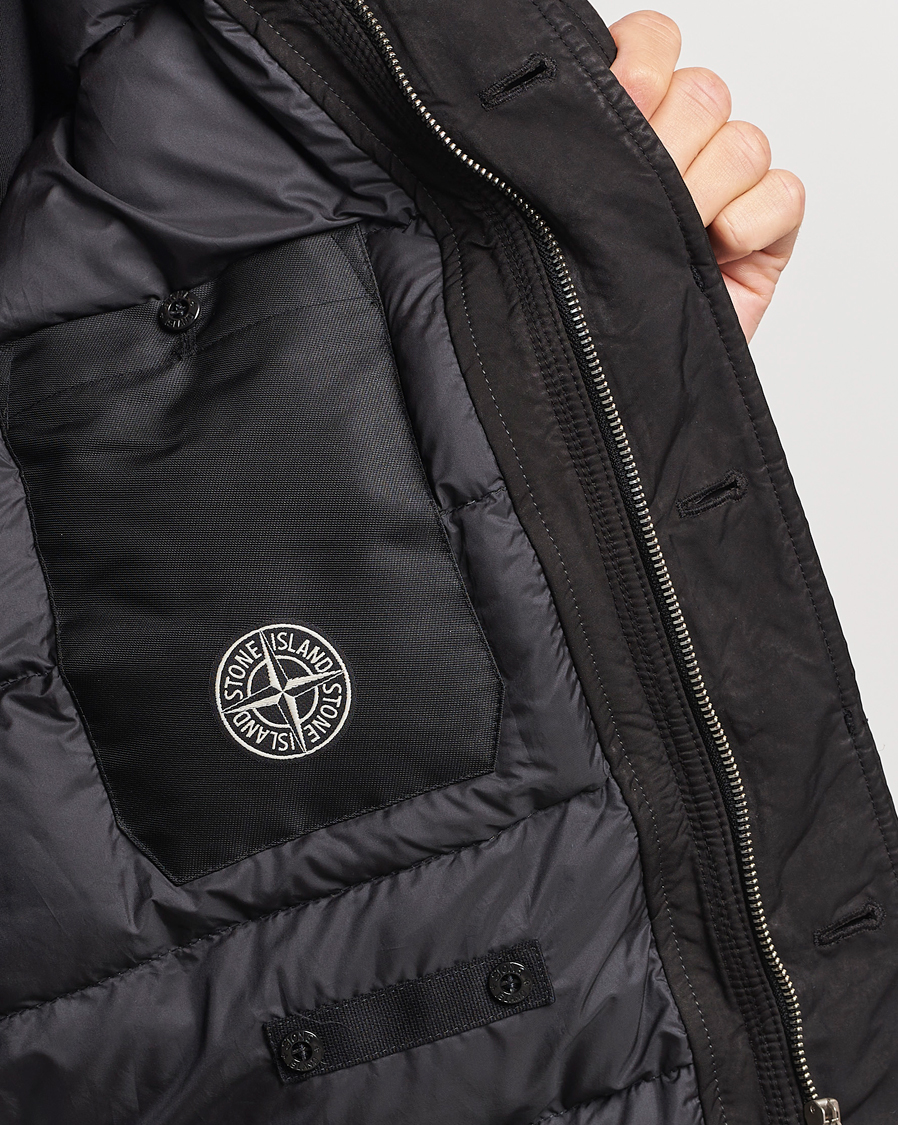 Hombres | Abrigos y chaquetas | Stone Island | David-TC Hooded jacket Black