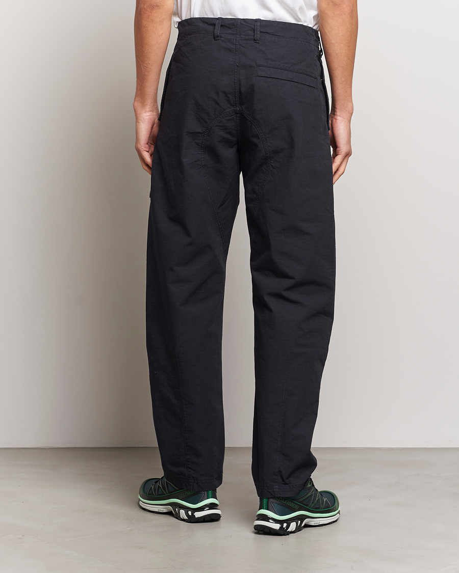Hombres | Pantalones | Stone Island | Garment Dyed Ripstop Trousers Navy Blue