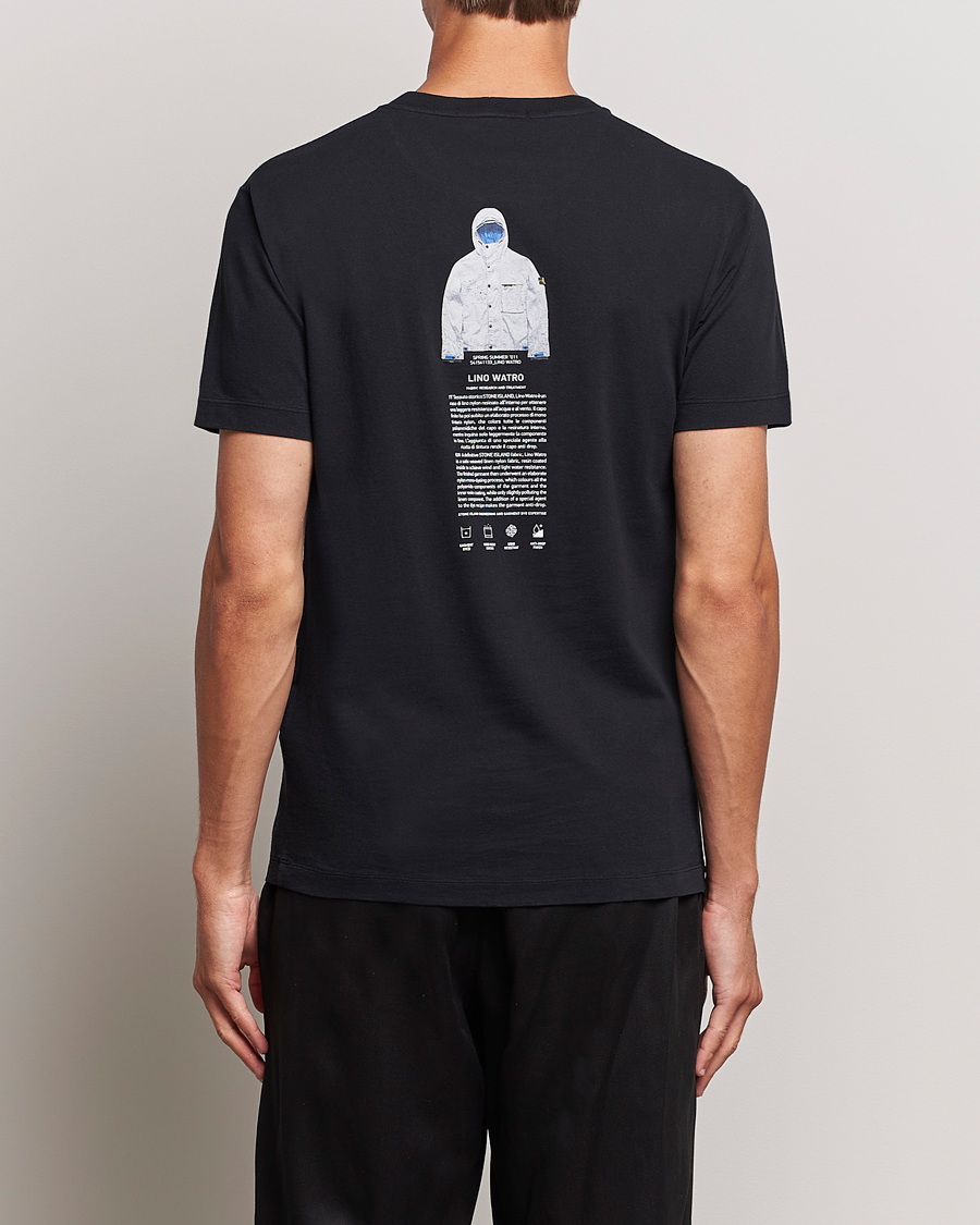 Hombres | Camisetas | Stone Island | Garment Dyed Archivio T-Shirt Black