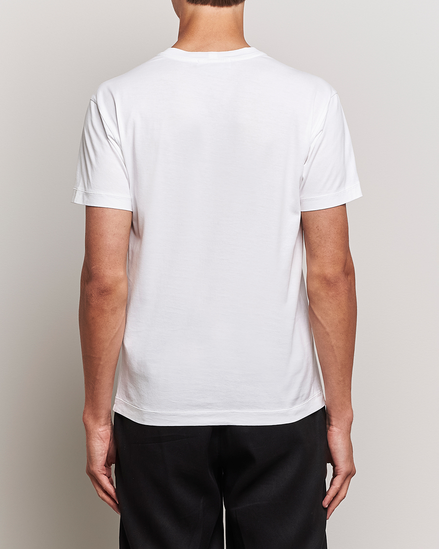 Hombres | Camisetas | Stone Island | Garment Dyed Jersey T-Shirt White