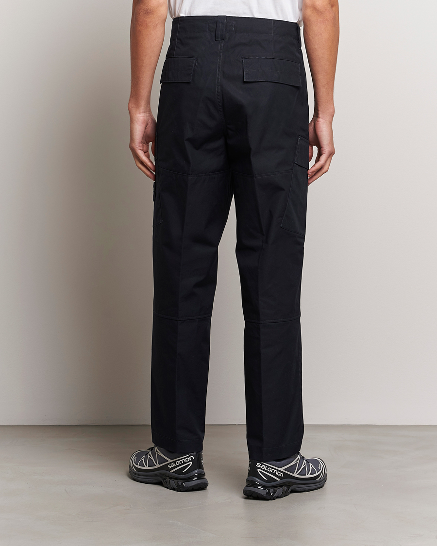 Hombres | Pantalones | Stone Island | Ghost Piece O-Ventile Trousers Navy Blue