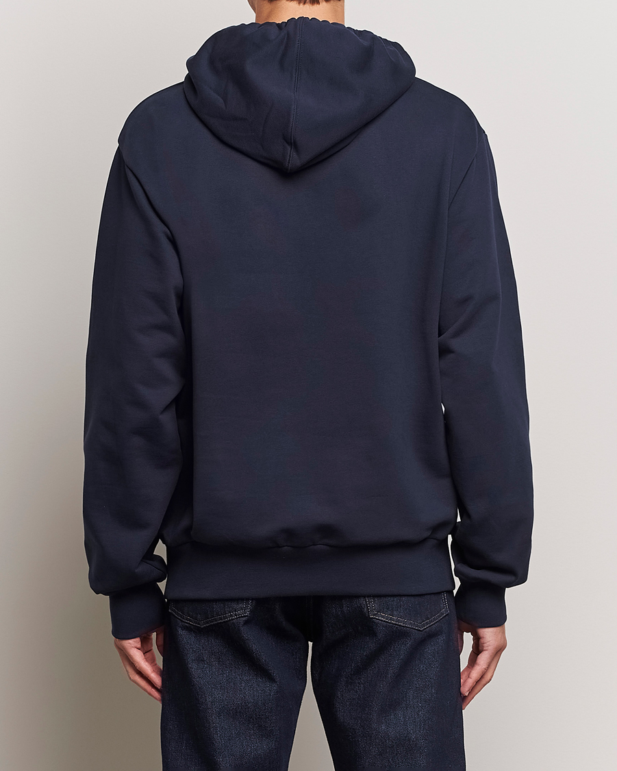 Hombres | Jerséis y prendas de punto | Marni | Logo Applied Hoodie Navy