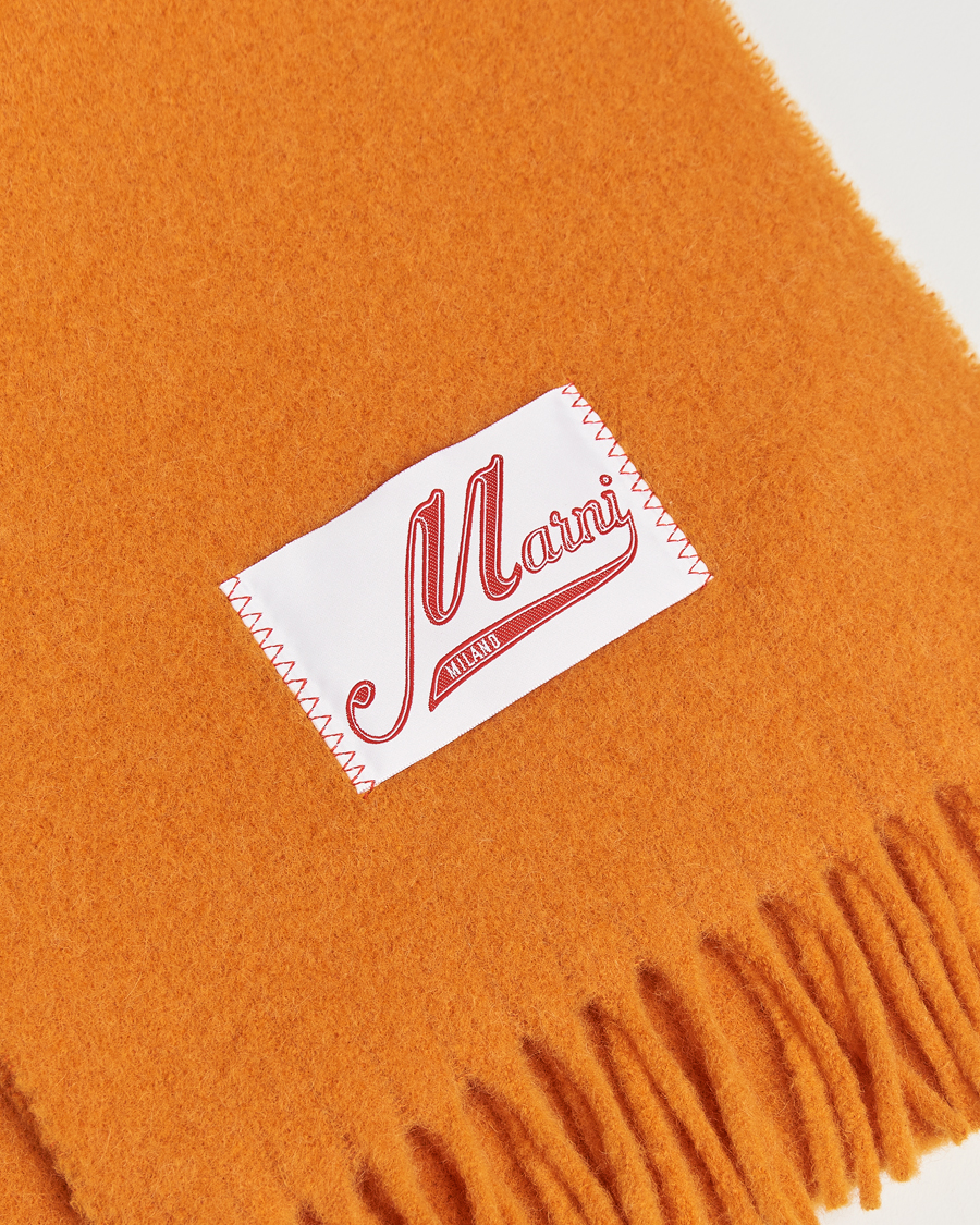 Hombres | Marni Brushed Alpaca Scarf Arabesque | Marni | Brushed Alpaca Scarf Arabesque