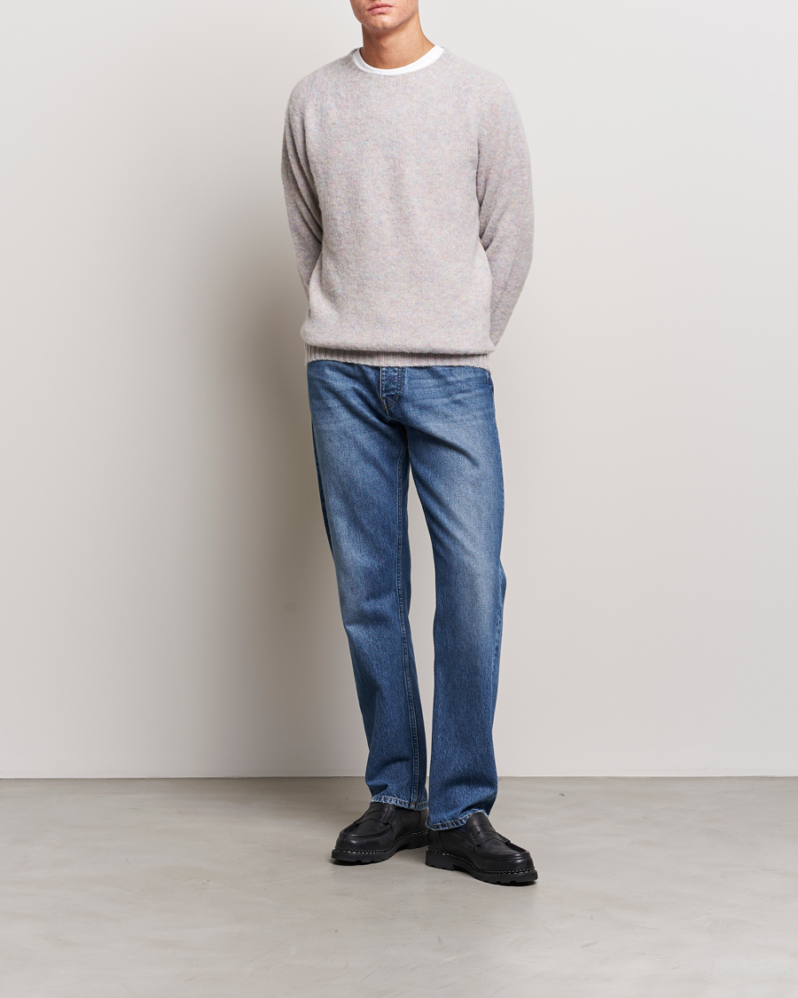 Hombres | Jerséis y prendas de punto | Howlin' | Brushed Wool Sweater Galaxy