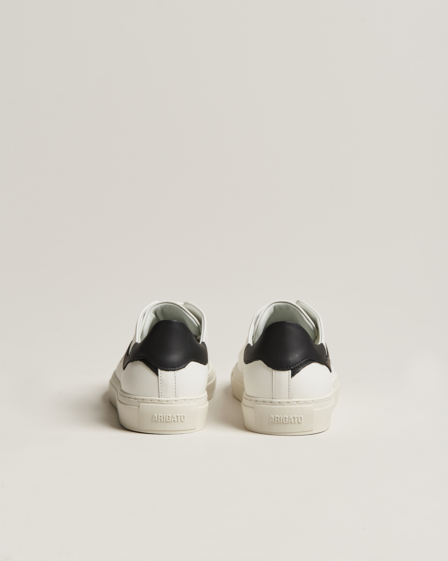 Hombres | Axel Arigato Clean 90 Striped Bee Bird Sneaker White/Black | Axel Arigato | Clean 90 Striped Bee Bird Sneaker White/Black