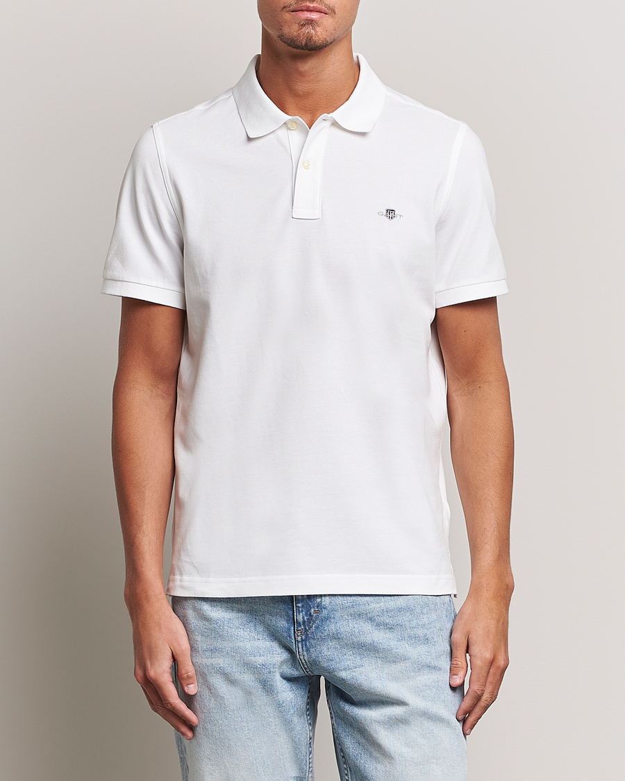 Hombres | Polos | Gant | The Original Polo White