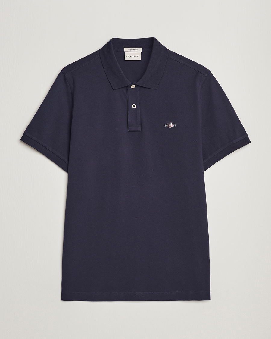 Hombres | Polos | Gant | The Original Polo Evening Blue