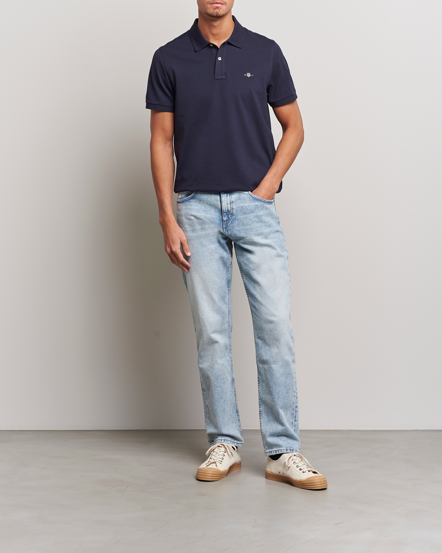 Hombres | Polos | Gant | The Original Polo Evening Blue
