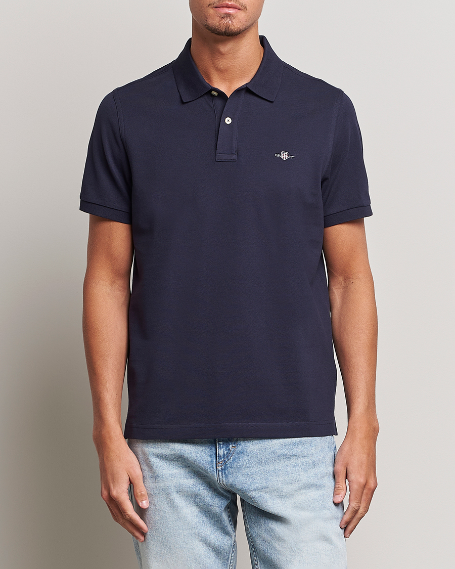 Hombres | Polos | Gant | The Original Polo Evening Blue