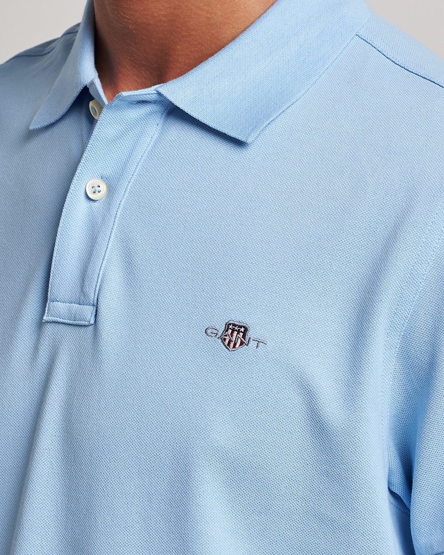 Hombres | Polos | Gant | The Original Polo Capri Blue