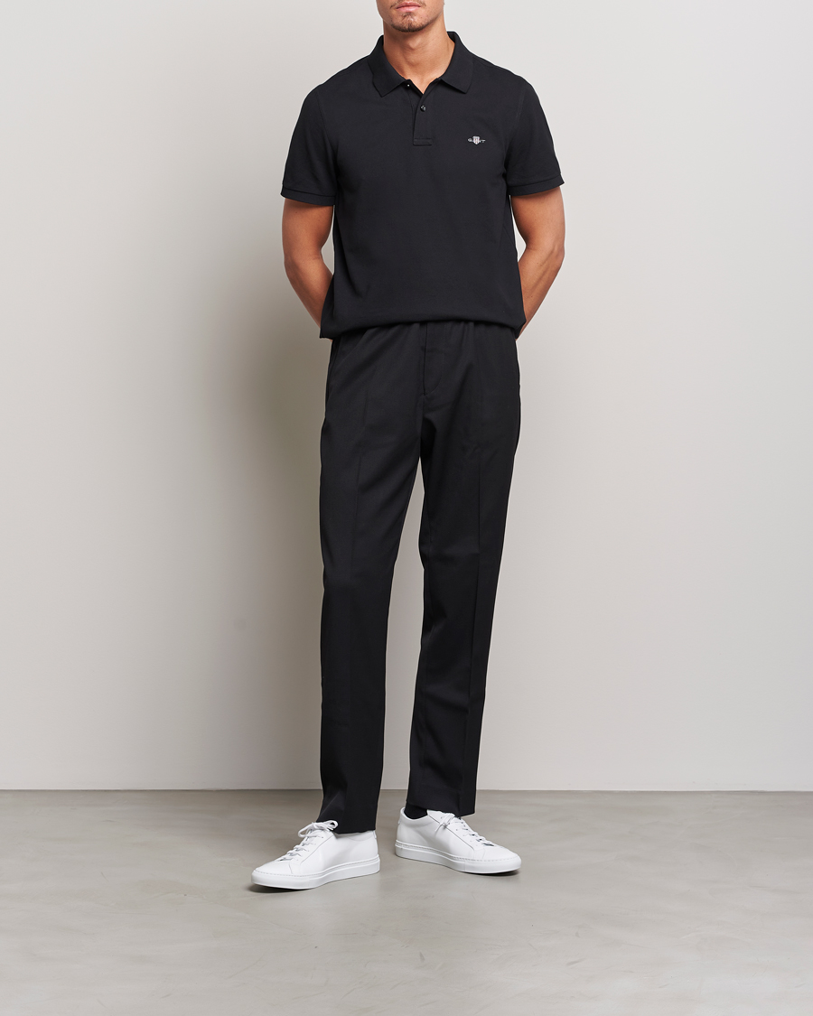 Hombres | Polos | Gant | The Original Polo Black