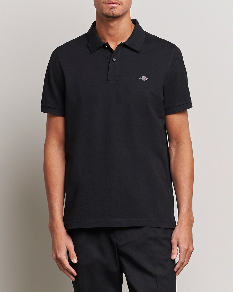 Hombres | Polos | Gant | The Original Polo Black