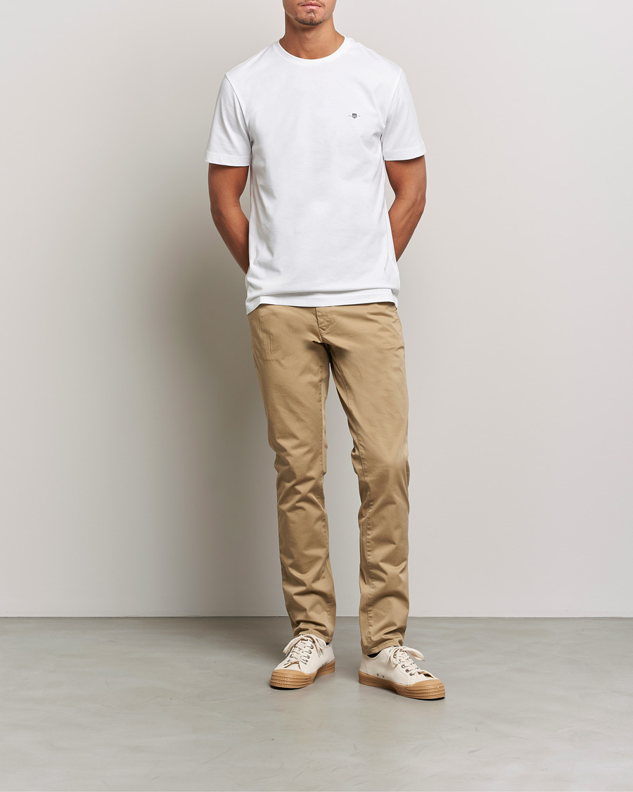 Hombres | Camisetas | Gant | The Original Solid T-Shirt White