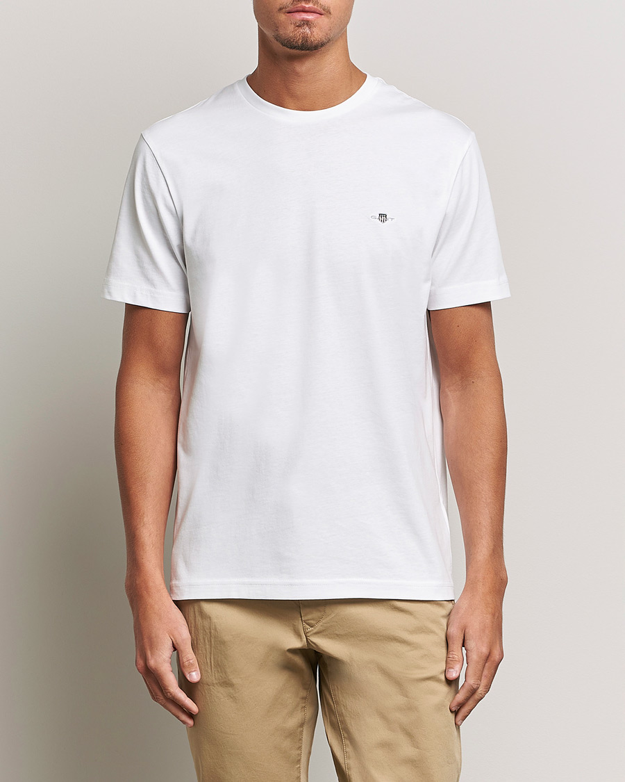 Hombres | Camisetas | Gant | The Original Solid T-Shirt White