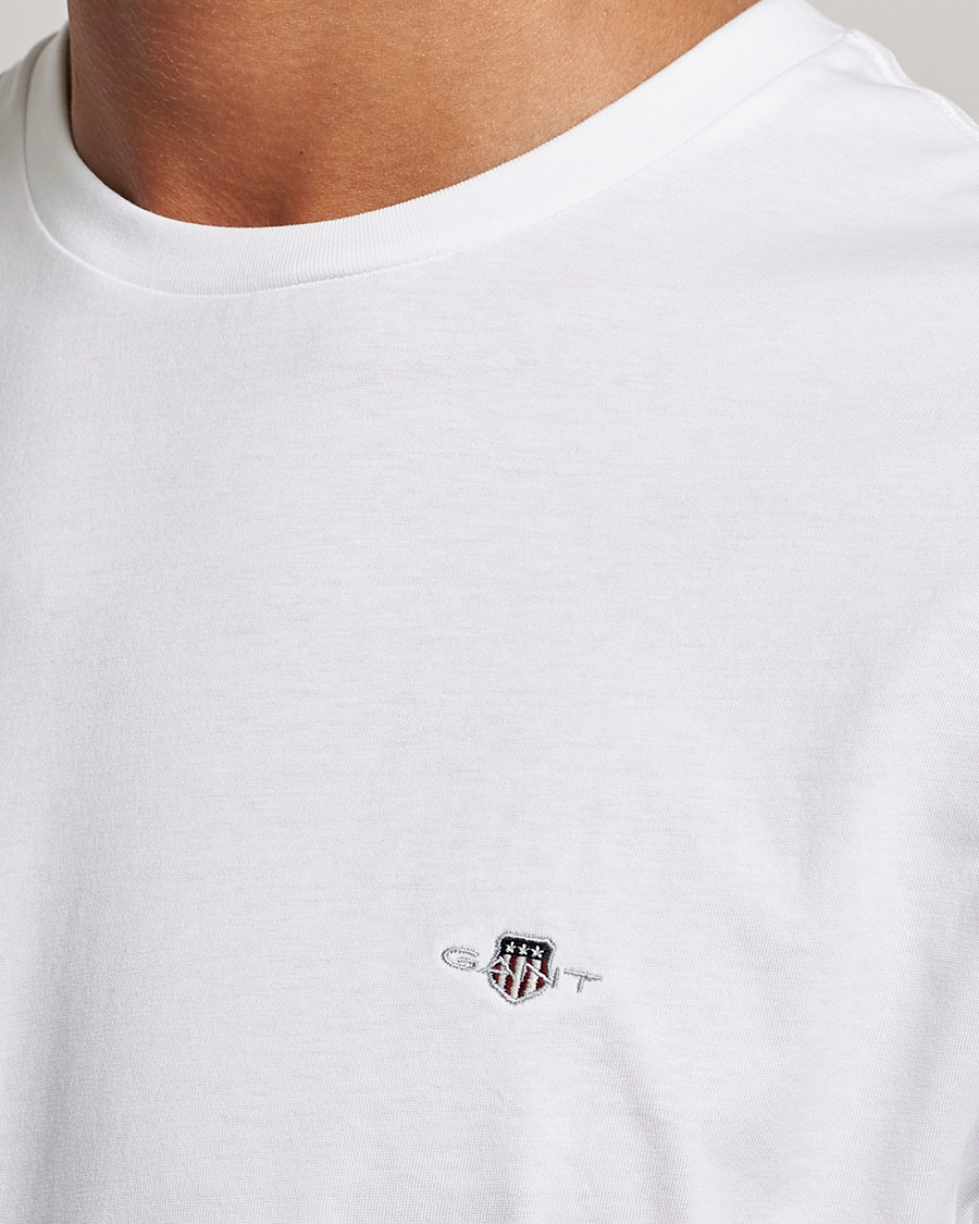 Hombres | Camisetas | Gant | The Original Solid T-Shirt White
