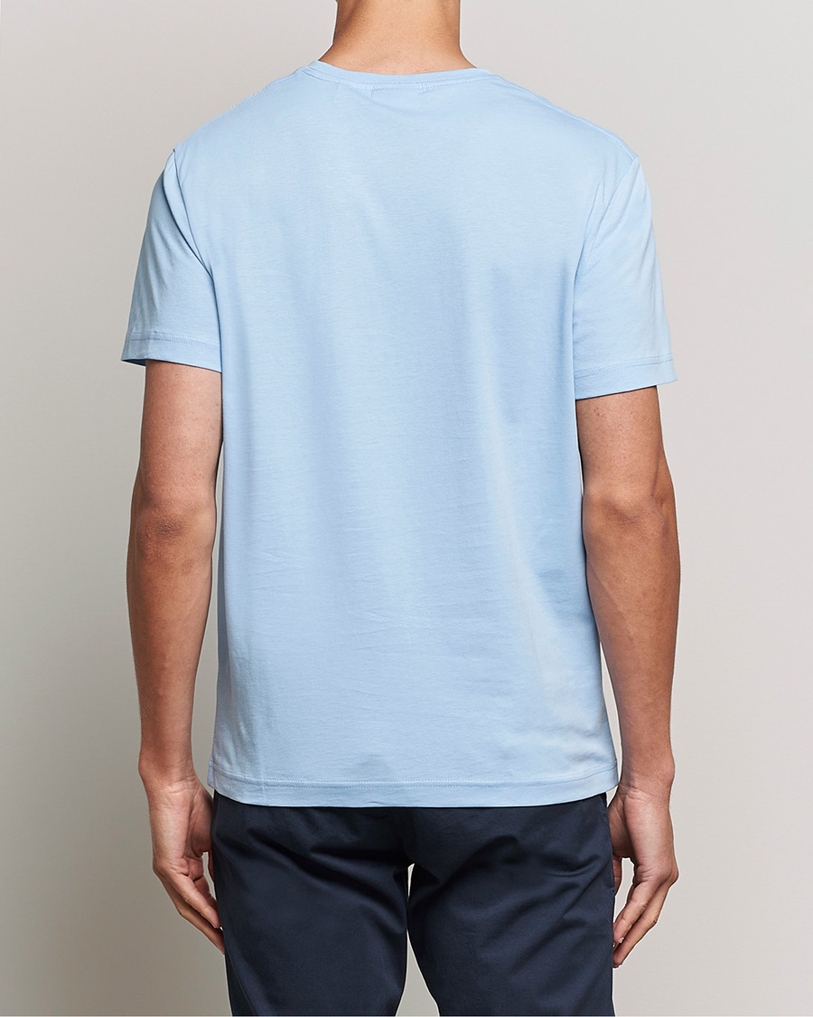 Hombres | Camisetas | Gant | The Original Solid T-Shirt Capri Blue