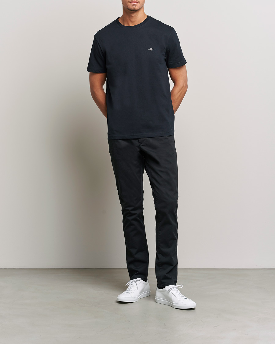 Hombres | Camisetas | Gant | The Original Solid T-Shirt Black