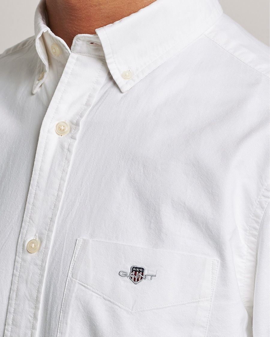 Hombres | Camisas | Gant | Regular Fit Oxford Shirt White