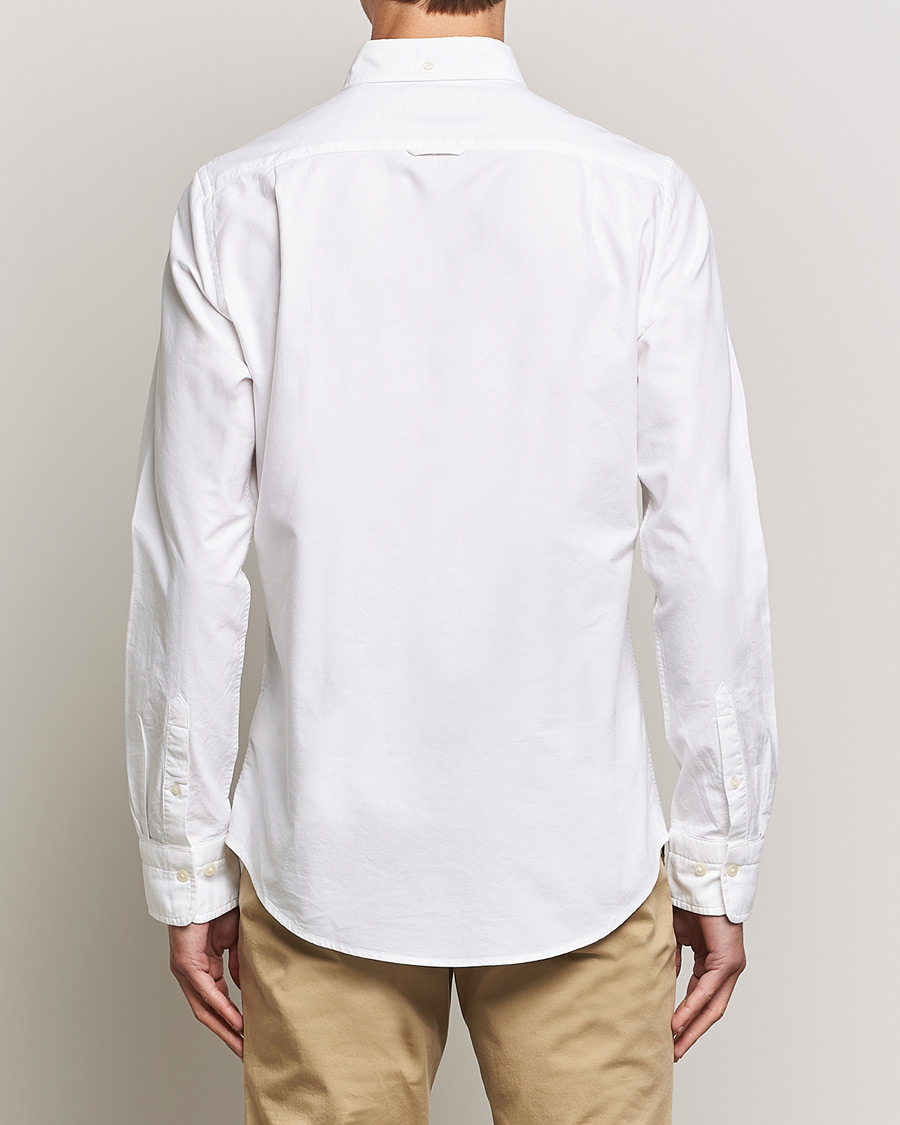 Hombres | Camisas | Gant | Slim Fit Oxford Shirt White