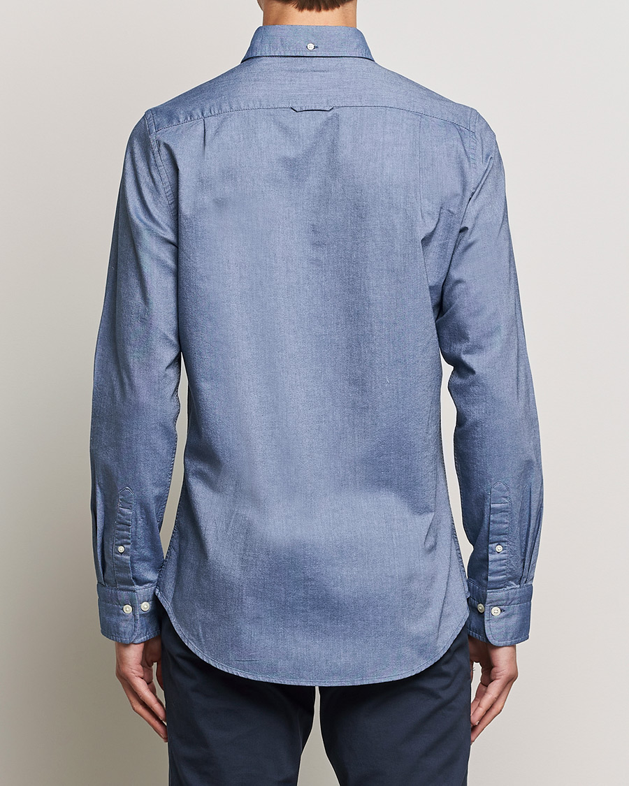 Hombres | Camisas | Gant | Slim Fit Oxford Shirt Persian Blue