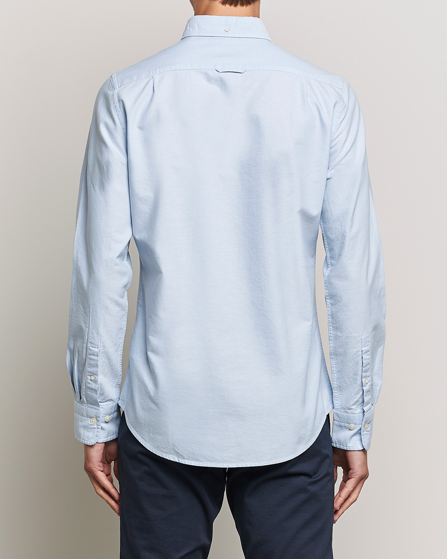 Hombres | Camisas | Gant | Slim Fit Oxford Shirt Light Blue