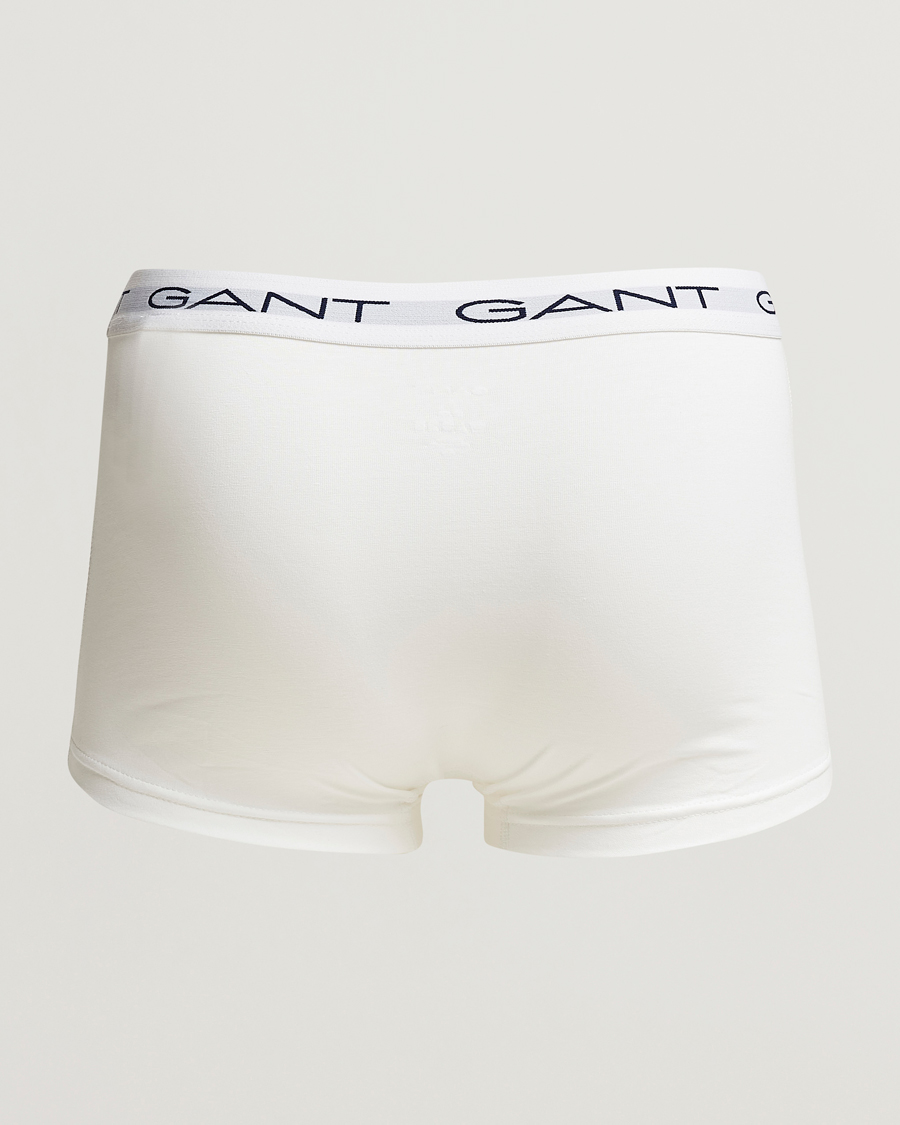 Hombres | Ropa interior y calcetines | GANT | 3-Pack Trunk Boxer White