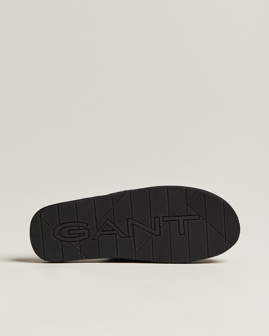 Hombres | GANT Tamaware Terry Slippers Black | Gant | Tamaware Terry Slippers Black
