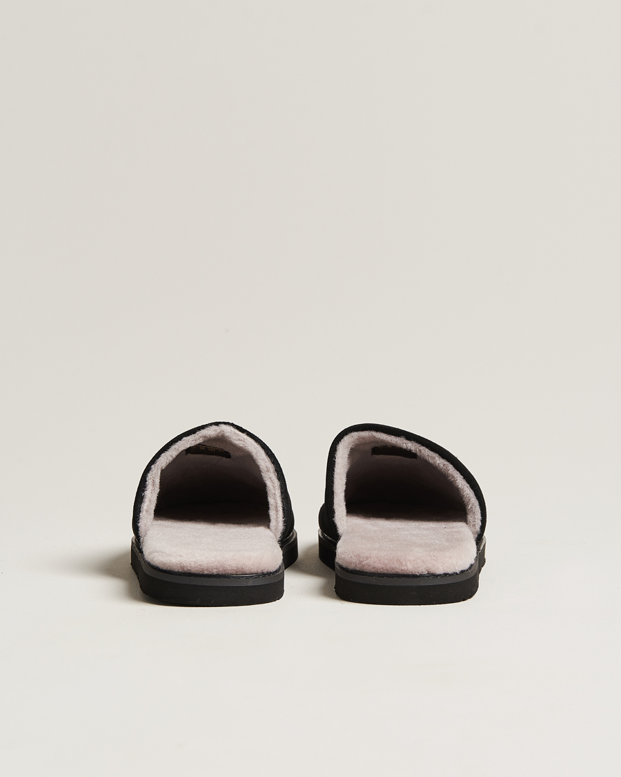 Hombres | GANT Tamaware Suede Slippers Black | Gant | Tamaware Suede Slippers Black