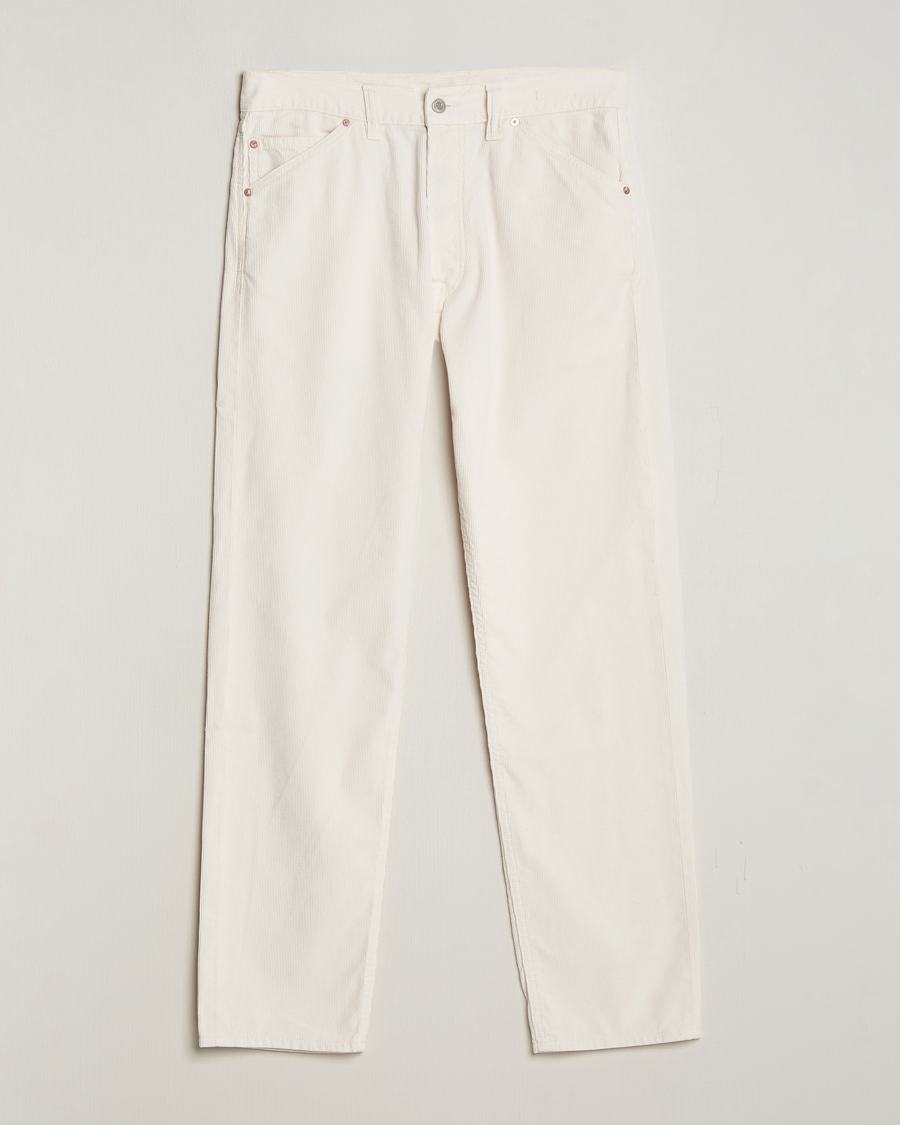 Hombres | Pantalones | Drake's | 5-Pocket Selvedge Needlecord Jeans Neutral