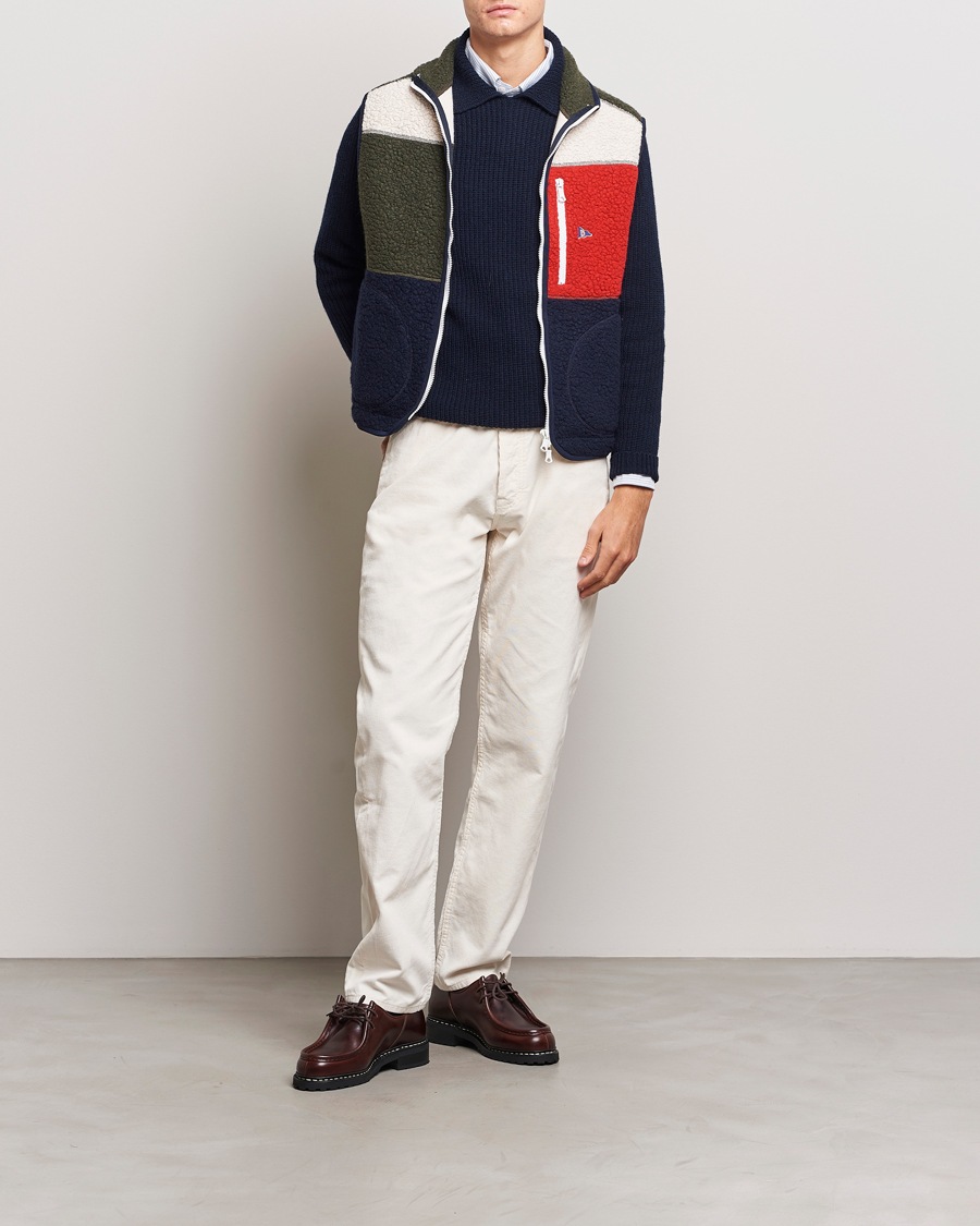 Hombres | Pantalones | Drake's | 5-Pocket Selvedge Needlecord Jeans Neutral