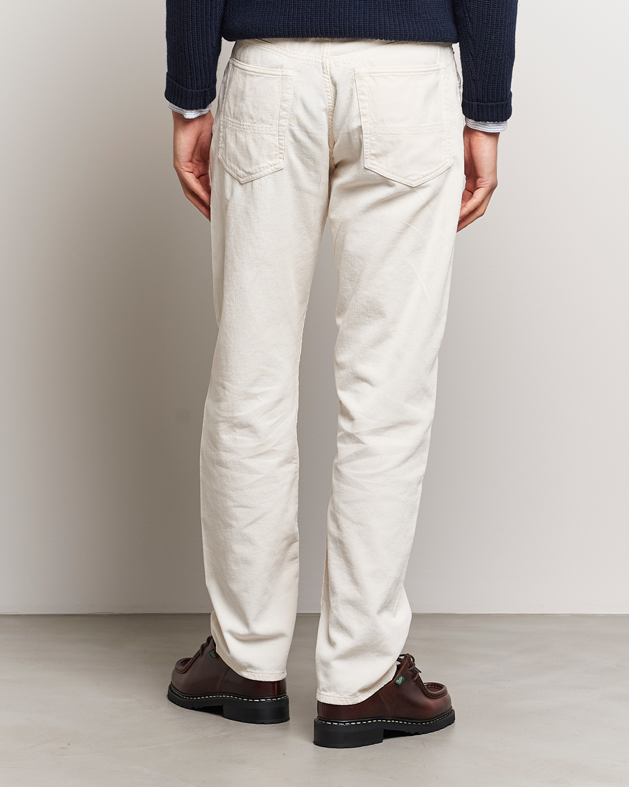 Hombres | Pantalones | Drake's | 5-Pocket Selvedge Needlecord Jeans Neutral